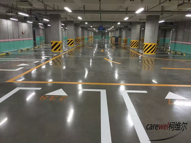 大唐車庫耐磨固化地坪